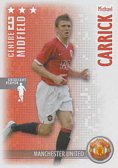 Michael Carrick Manchester United 2006/07 Shoot Out Excellent Player #192